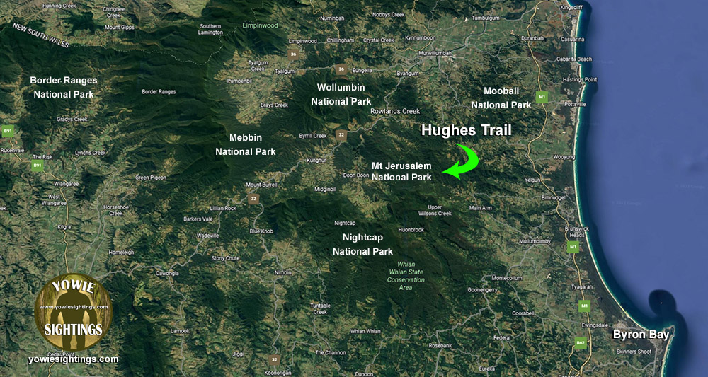 Hughes trail map01