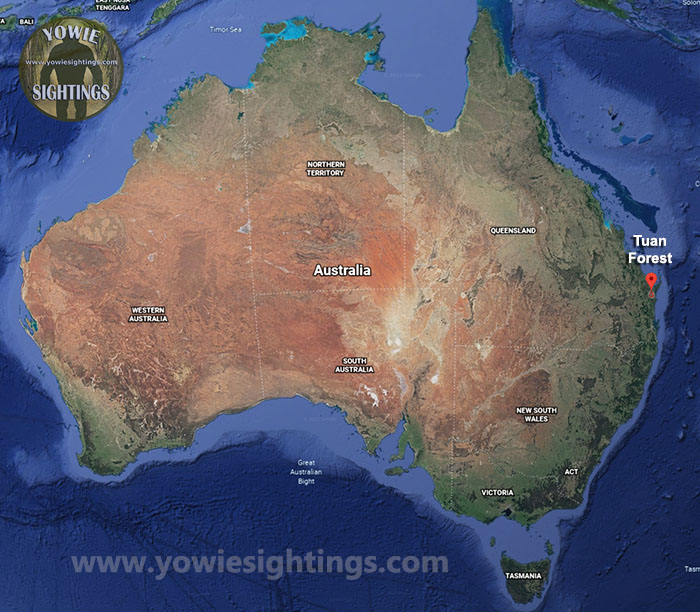 Australia map